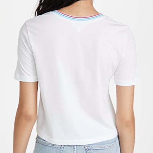 BB Dakota Rainbow Ringer Tee - Picture 3 of 7